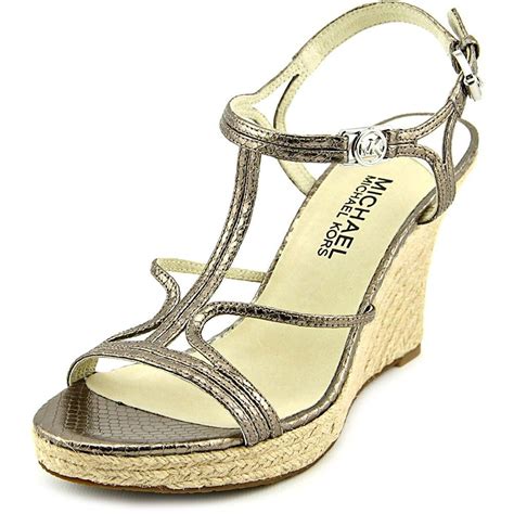 michael kors espadrille wedge|michael kors cicely wedge sandals.